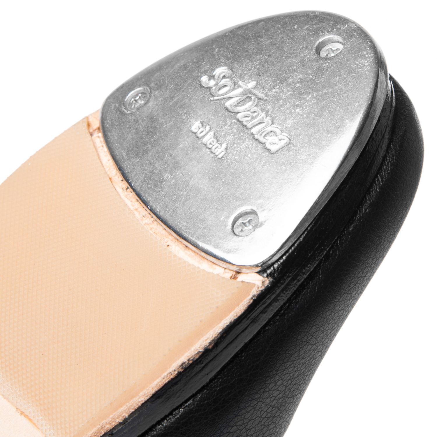 Herren Steppschuhe mit Stepplatten Schwarz