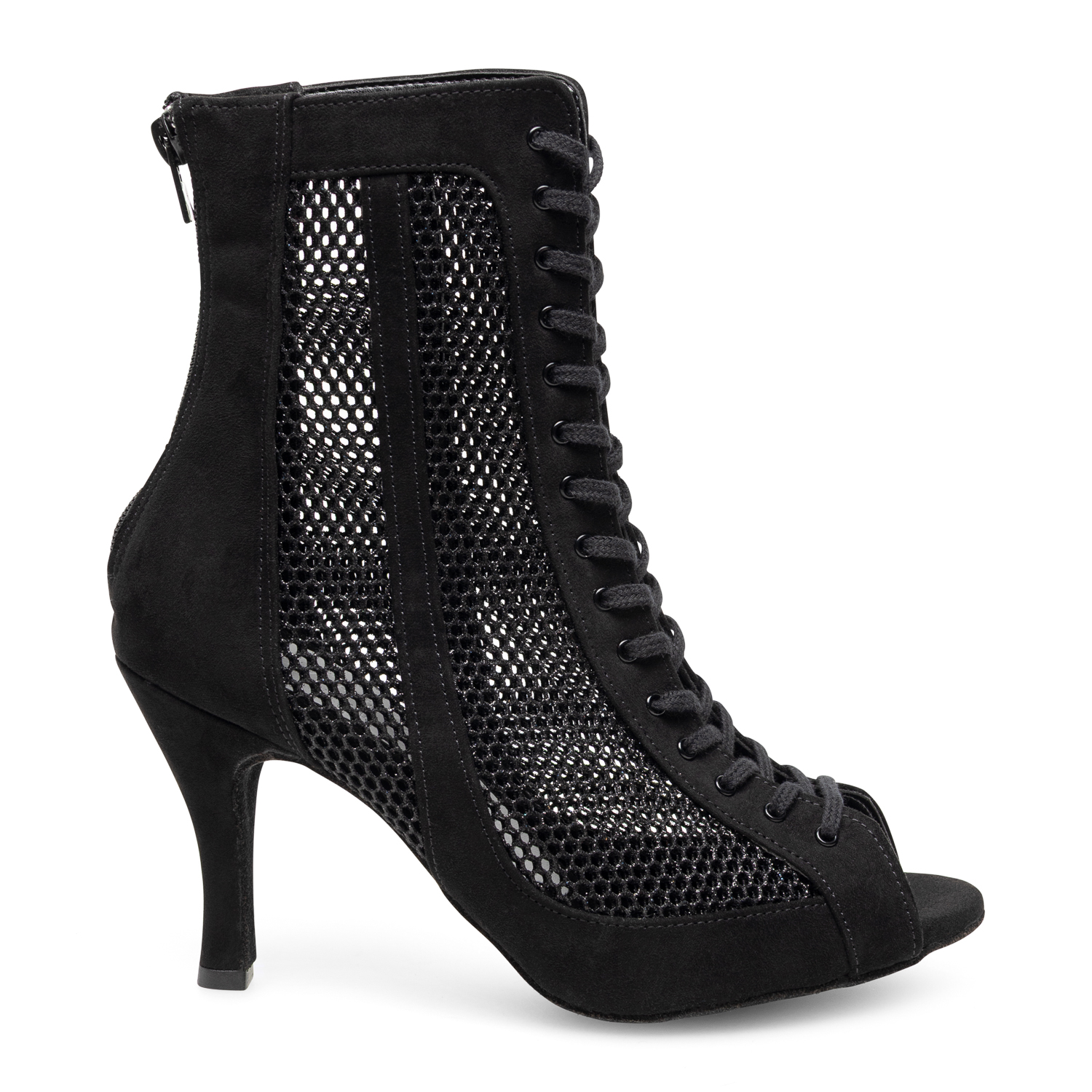 High Heel Dance Boot Schwarz