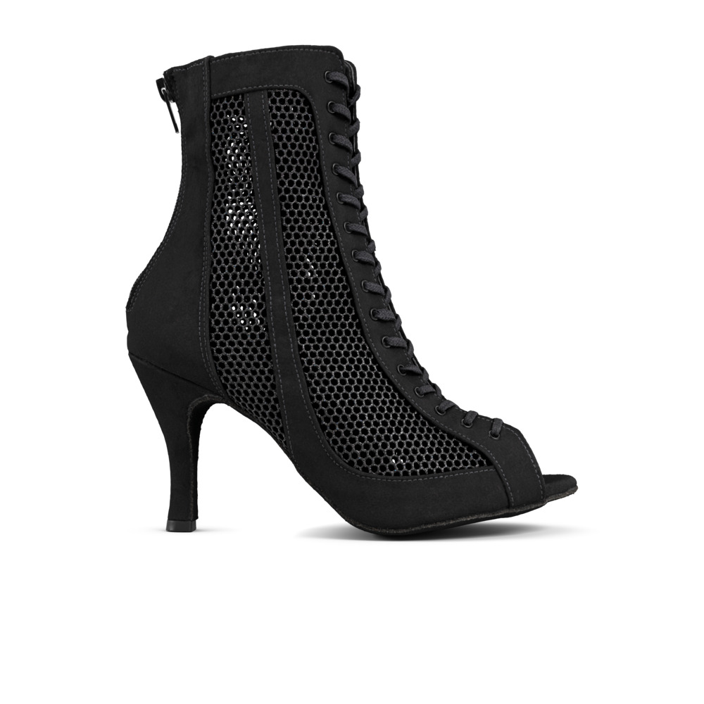 High Heel Dance Boot Schwarz