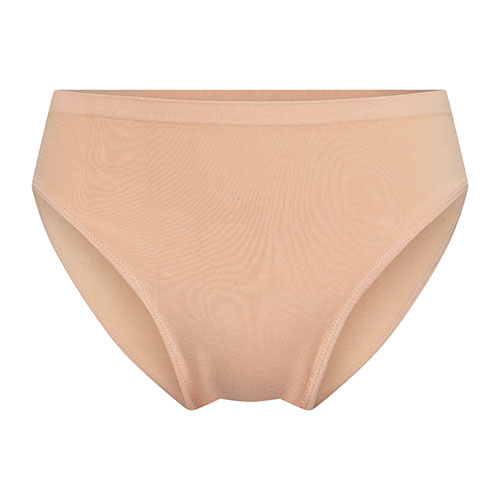 Tanz-Slip mit hohem Beinausschnitt Hautfarbe