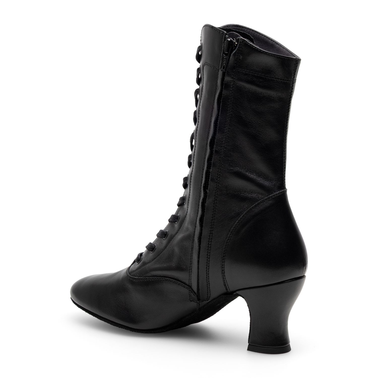 Tanzstiefel mit Absatz 5,5 cm Schwarz