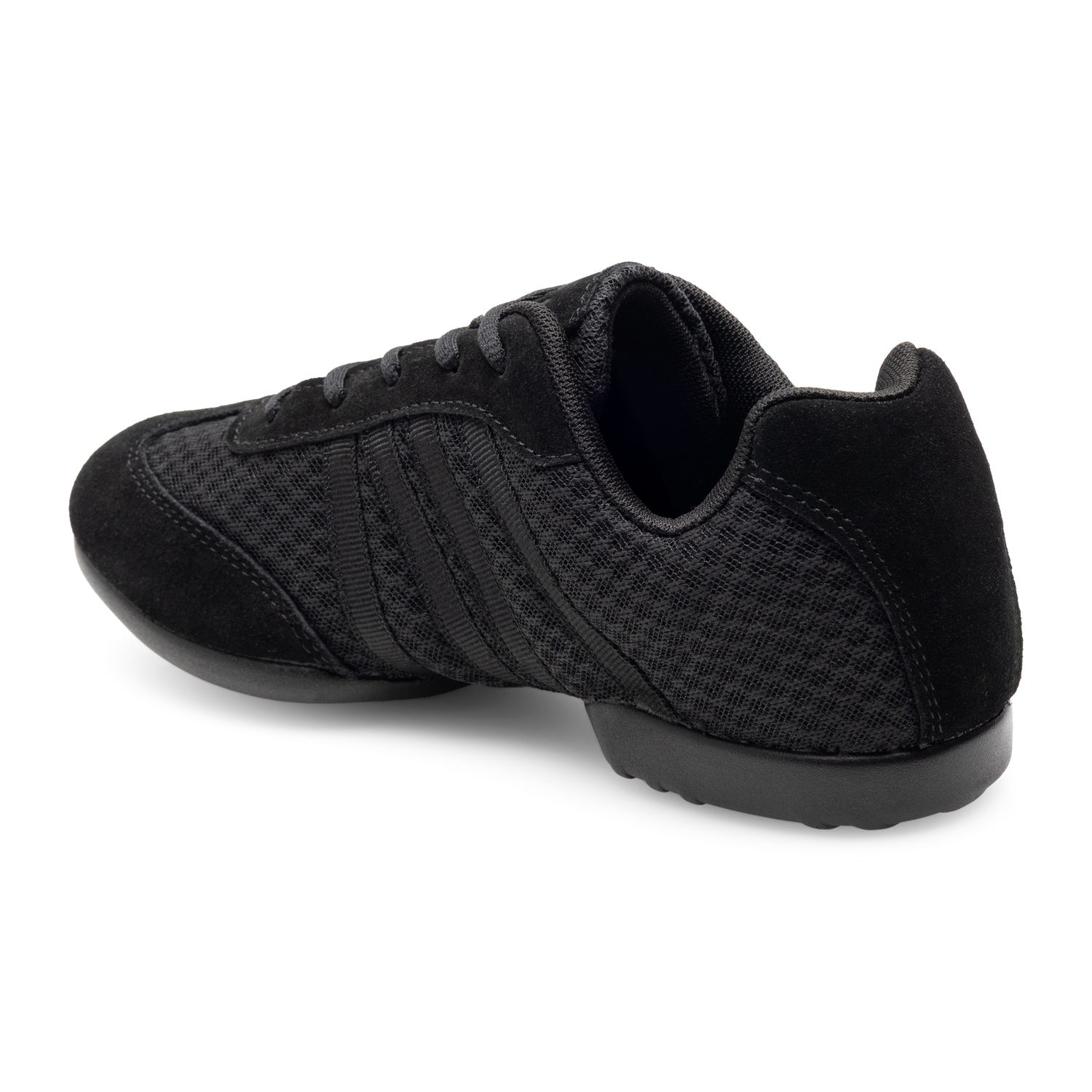 Sneaker mit geteilte PU-Sohle Schwarz