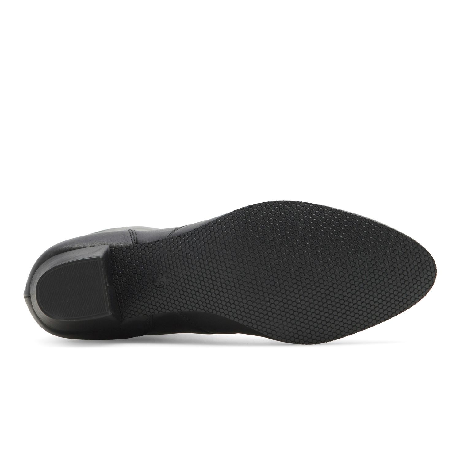 Tanzstiefel aus Leder mit Gummisohle