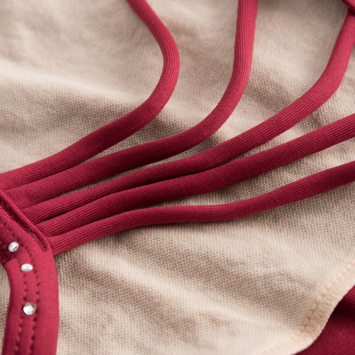 Damen Trikot burgundy