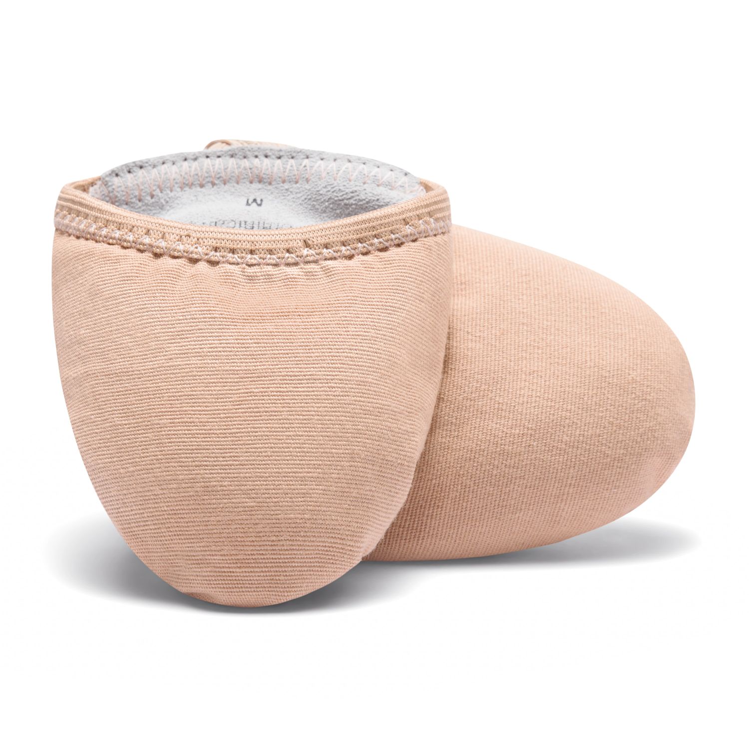 Gymnastik Kappen aus Baumwolle mit Chromledersohle sand