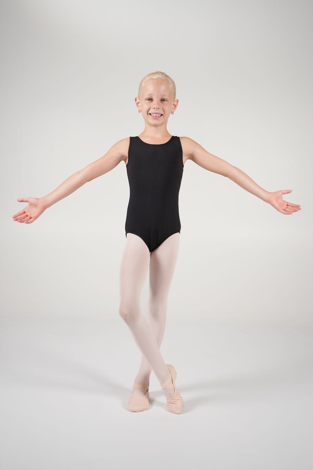 Ballett Kindertrikot breiten Träger R3115-c Ballett Kindertrikot breiten Träger R3115-c