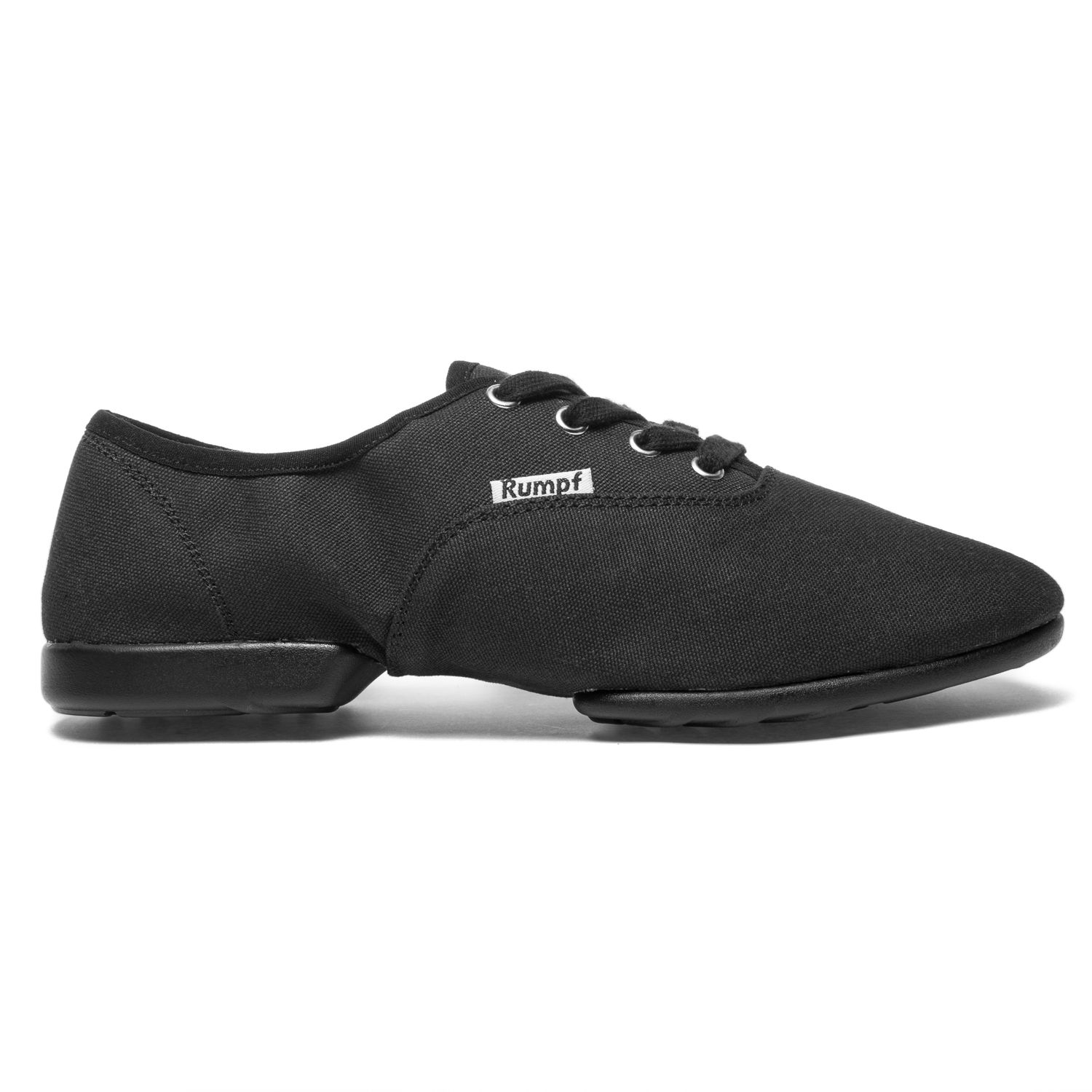 Bee Tanzsneaker vegan aus Leinen mit geteilter Kunststoffsohle 1515 Bee Tanzsneaker vegan aus Leinen mit geteilter Kunststoffsohle schwarz