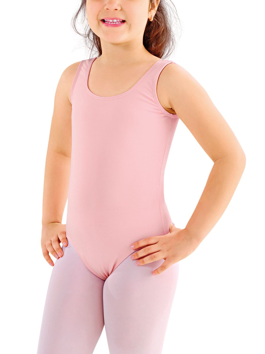 Ballett Trikot Kinder E10713 Kinder Trikot pink