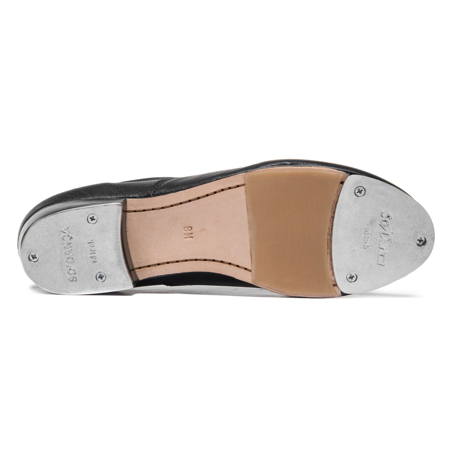 Herren Steppschuhe mit Stepplatten Schwarz