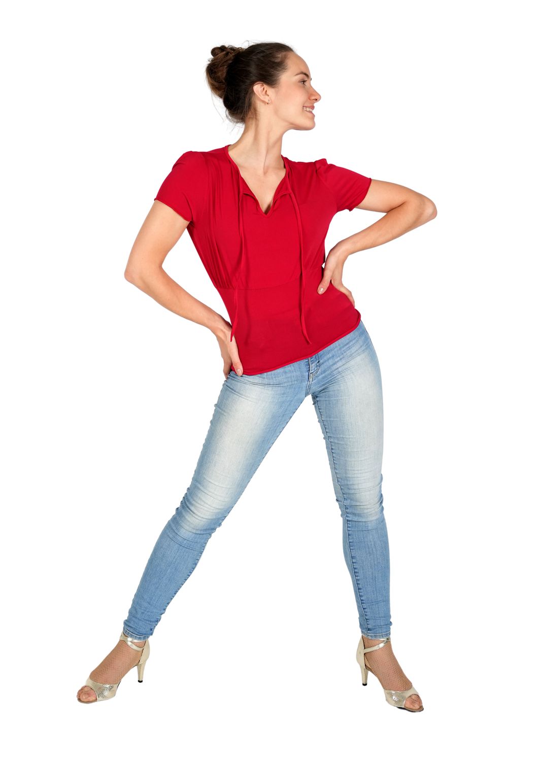 Damen Top Annaba RU5755