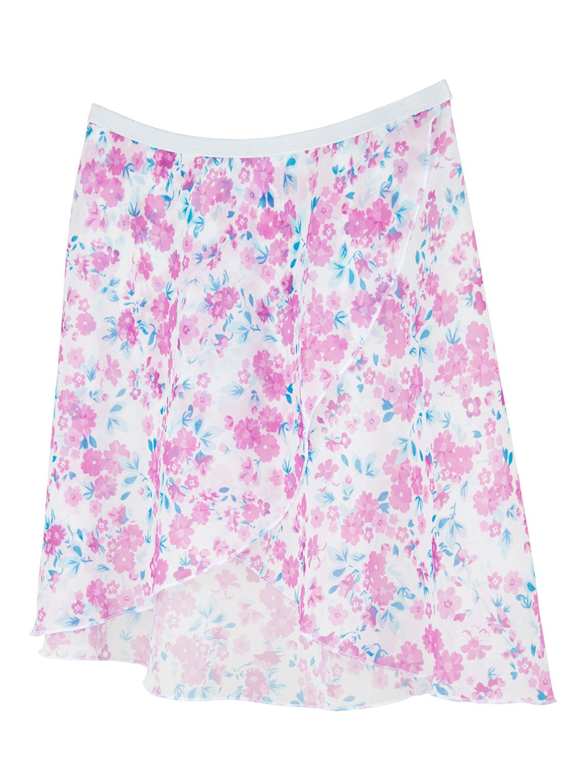 Ballettröckchen aus Chiffon mit Gummibund Flower Design 