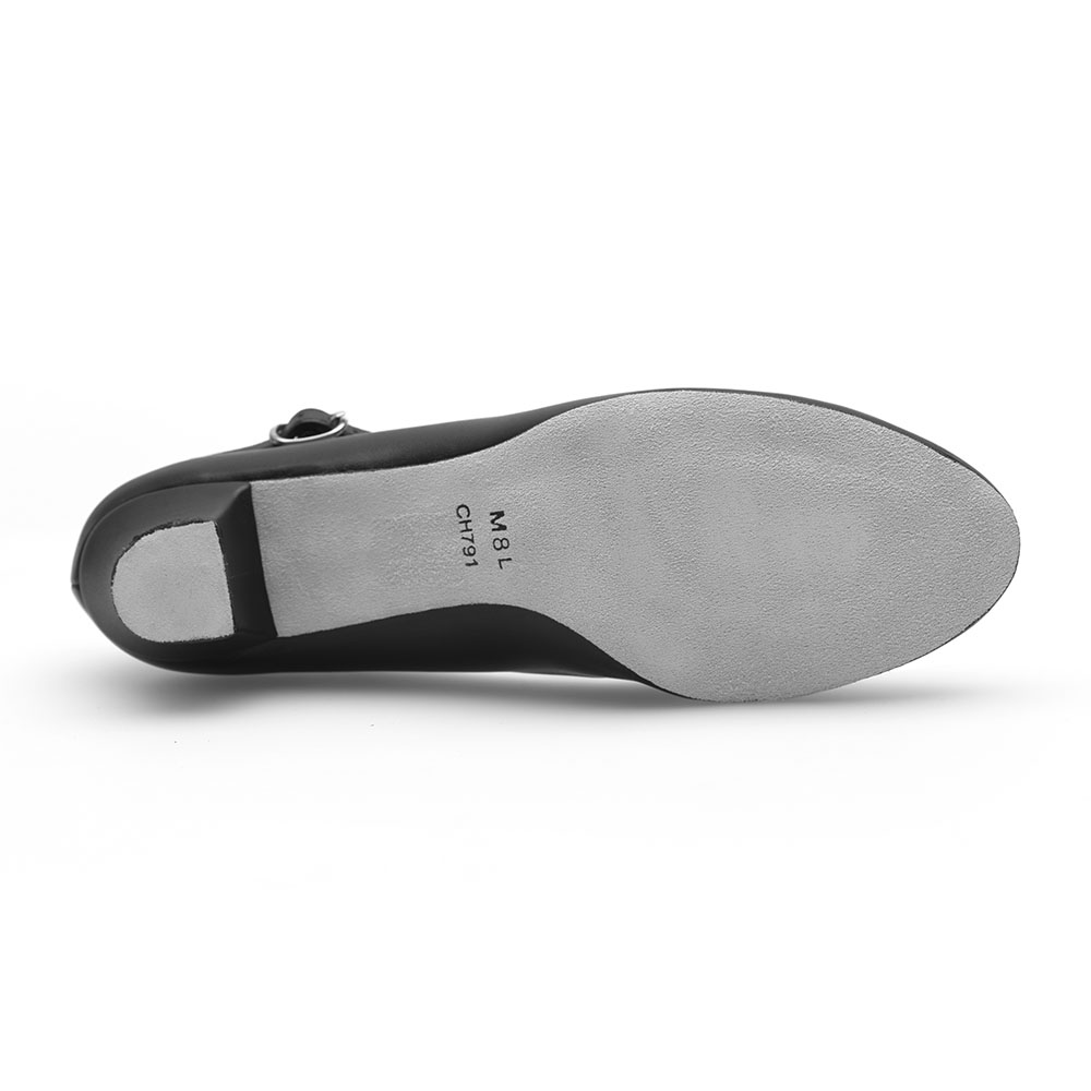 Damen Charakterschuhe Schwarz
