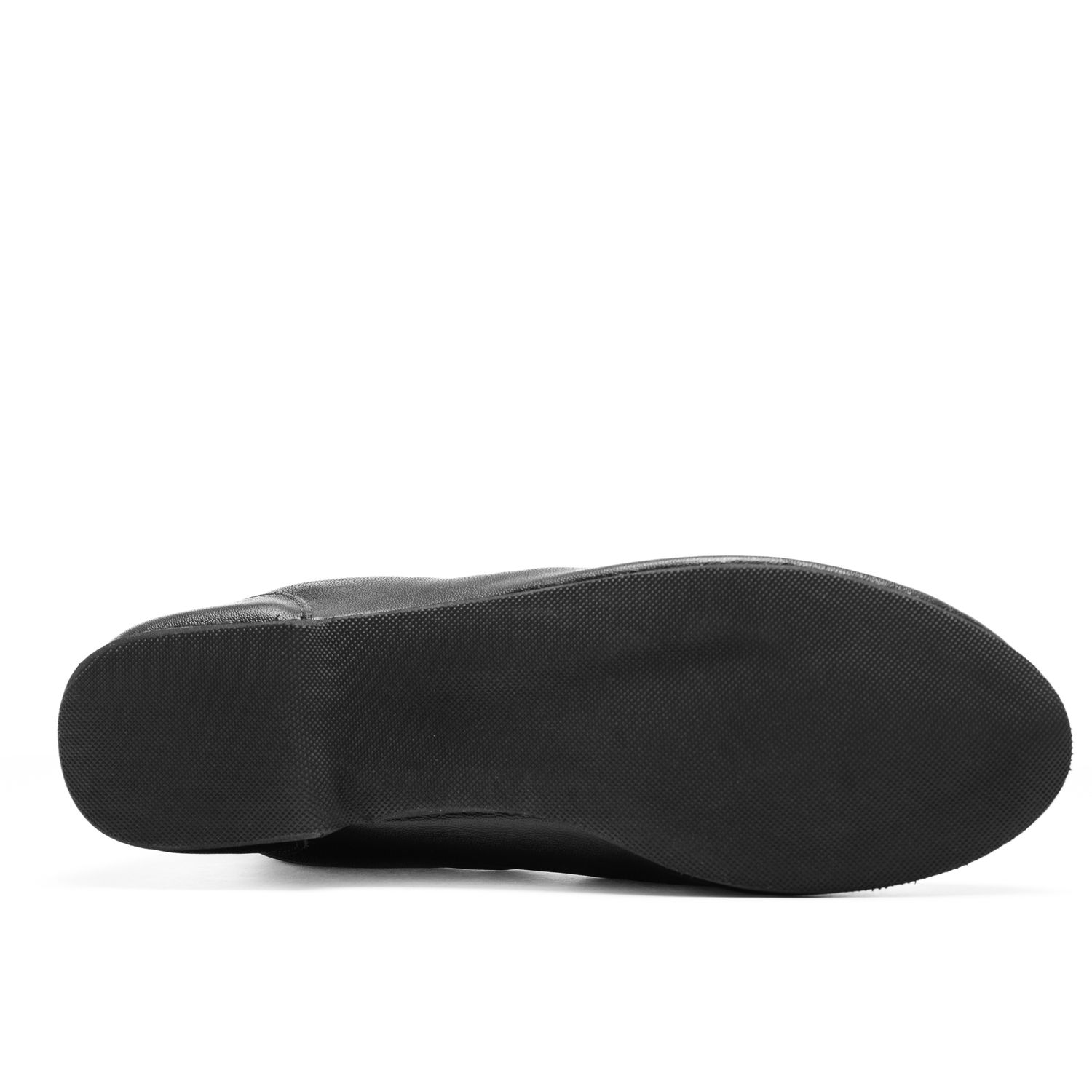 Schwarzer Gardestiefel, hoch, durchgehende Gummisohle