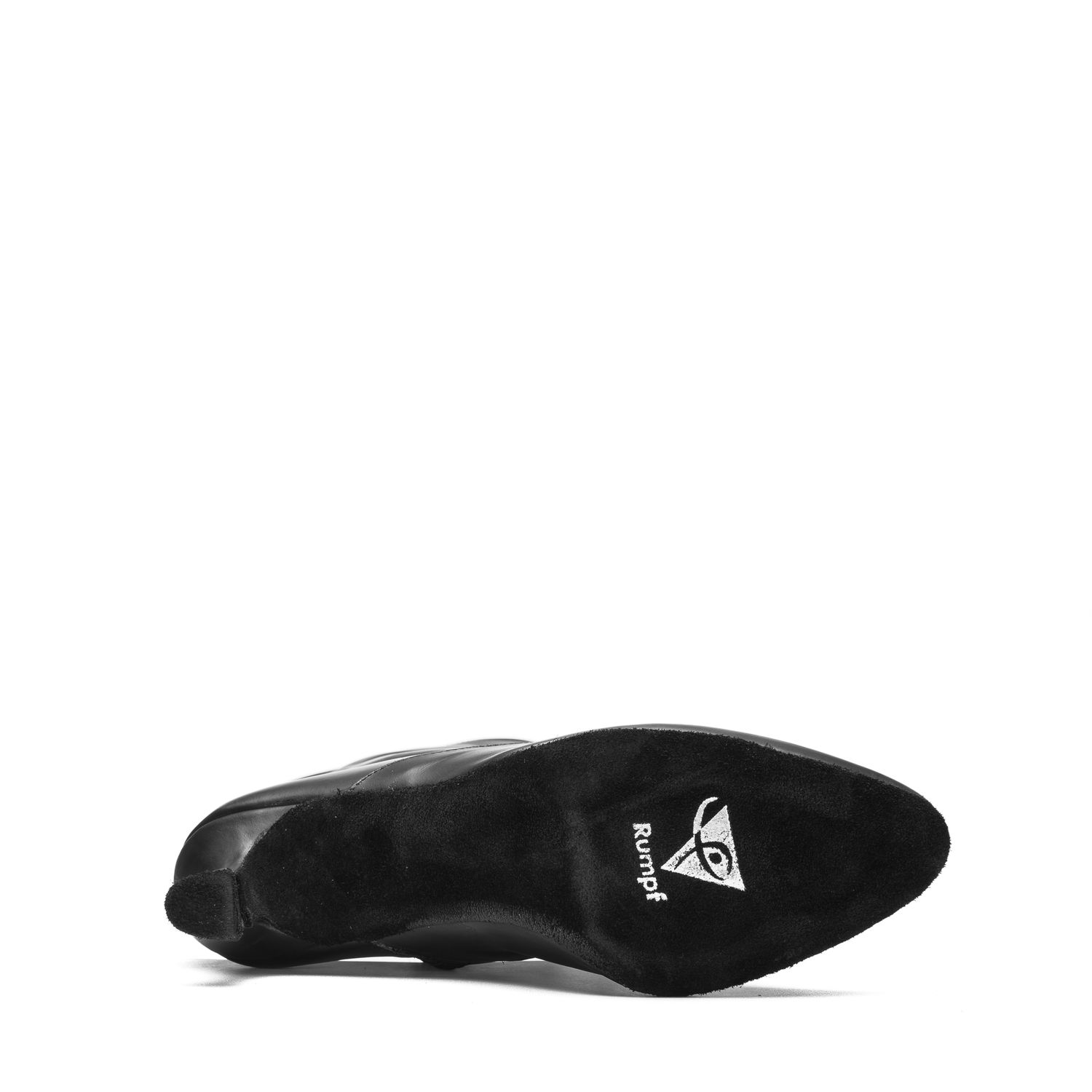 CanCan Stiefel aus Leder mit Chromledersohle schwarz
