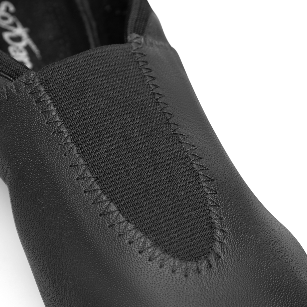 Gymnastik Schuhe aus Leder mit durchgehender Chromledersohle GY10