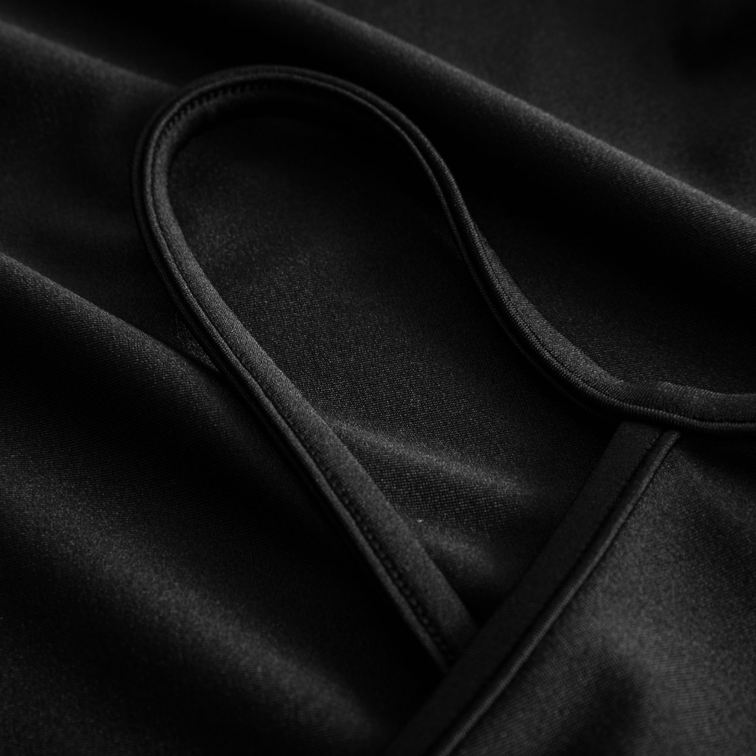 Trikot mit Spaghettiträger 3020 schwarz