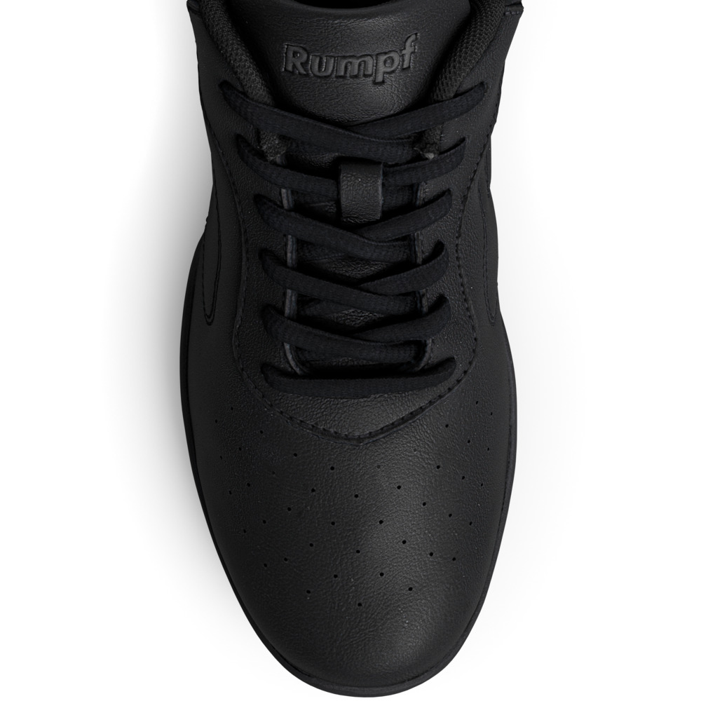 Tanz Sneaker mit durchgehender Sohle Schwarz