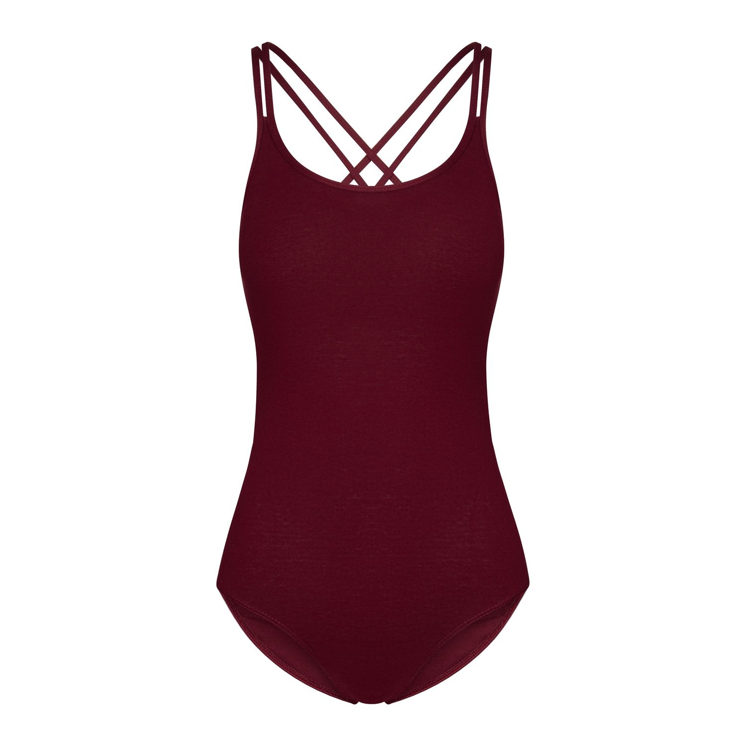 Rumpf Ballett Trikot mit doppelten Spaghettiträgern R3103 Rumpf Ballett Trikot mit doppelten Spaghettiträgern R3103