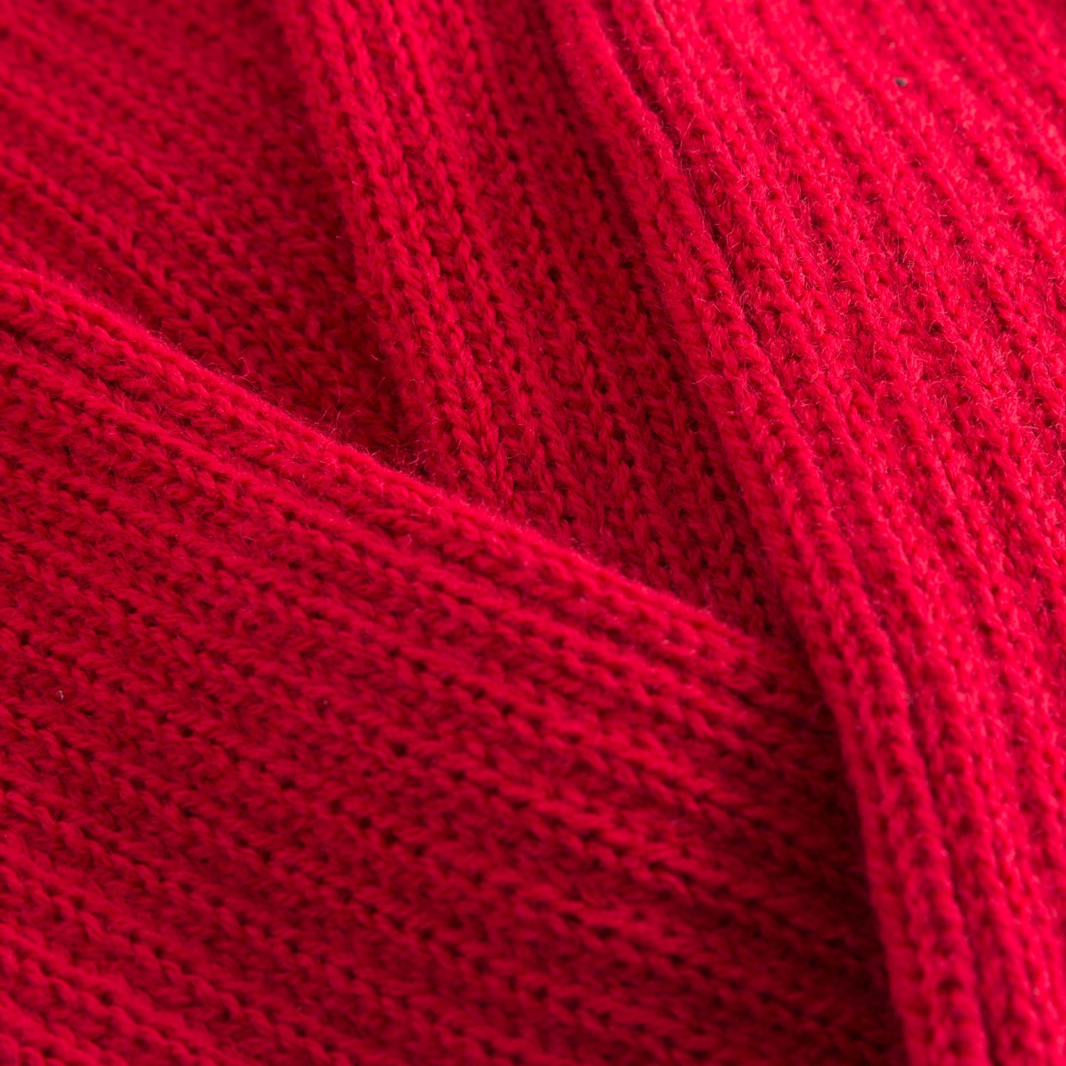 Stulpen mit Fersenloch Länge ca. 40 cm rot
