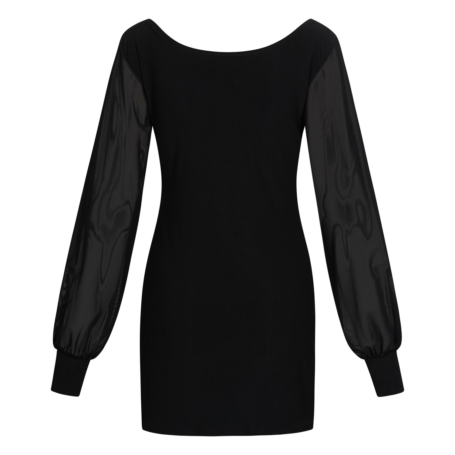 Damen Longshirt mit Chiffon-Ärmel Cannes RU5514