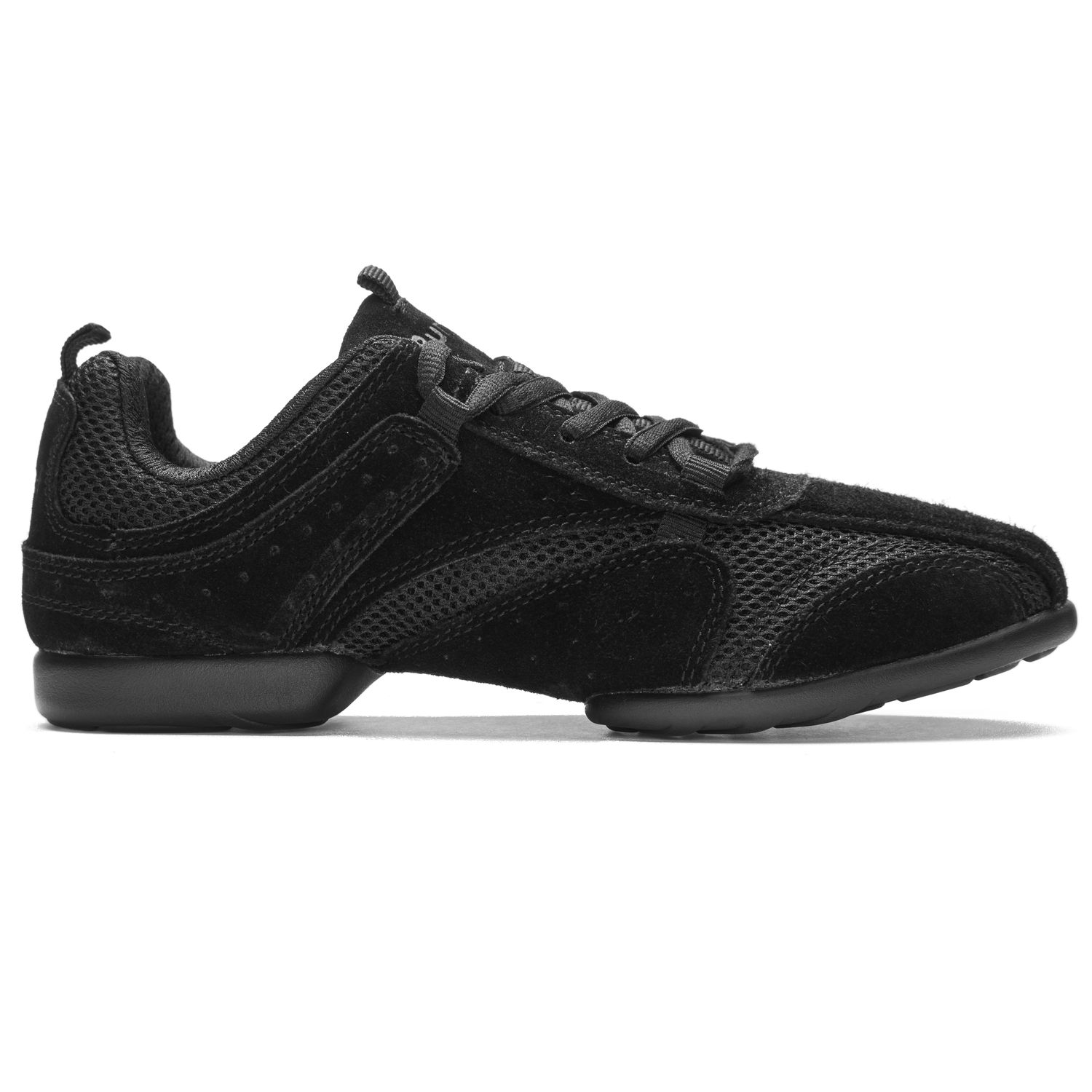 Tanzsneaker Nero geteilte Sohle schwarz