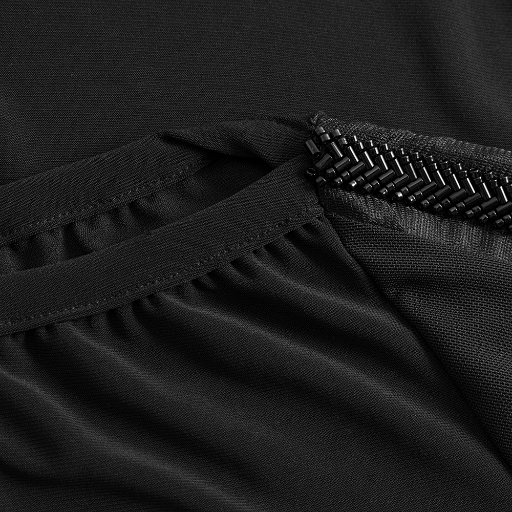 Tanzshirt 3/4 Ärmel Schwarz