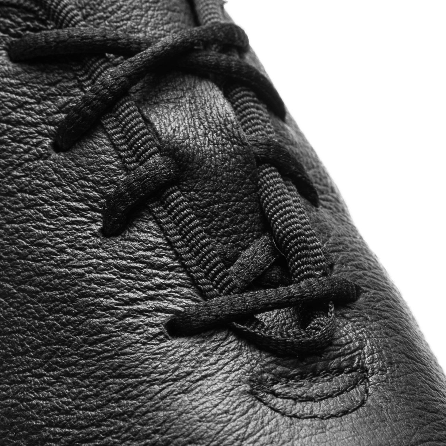 5th Avenue Jazzschuhe aus Leder mit geteilter Gummisohle schwarz 