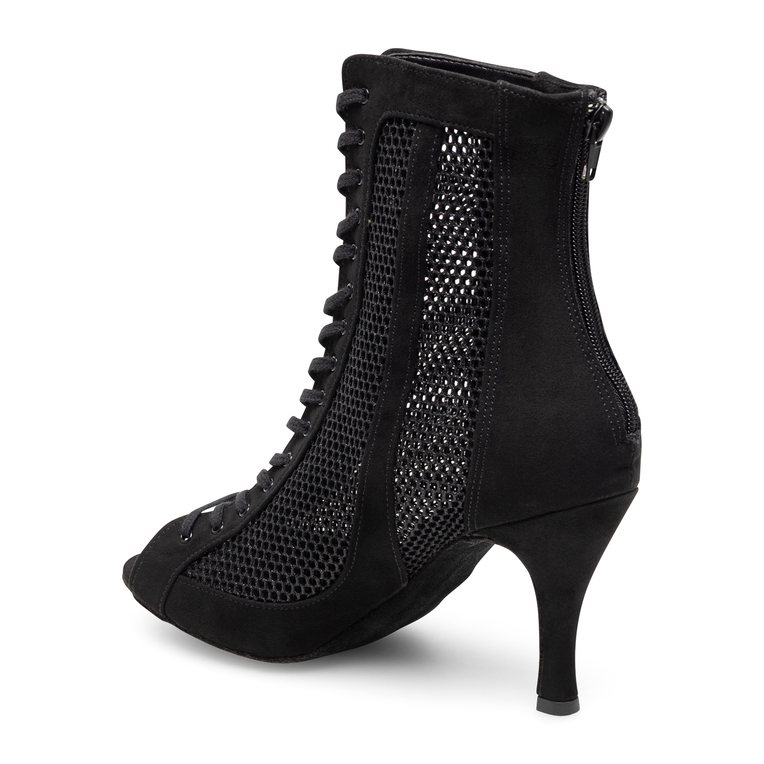 High Heel Dance Boot Schwarz