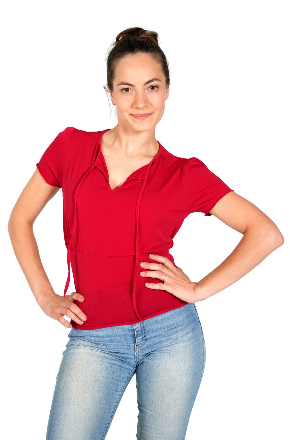 Damen Top Annaba RU5755