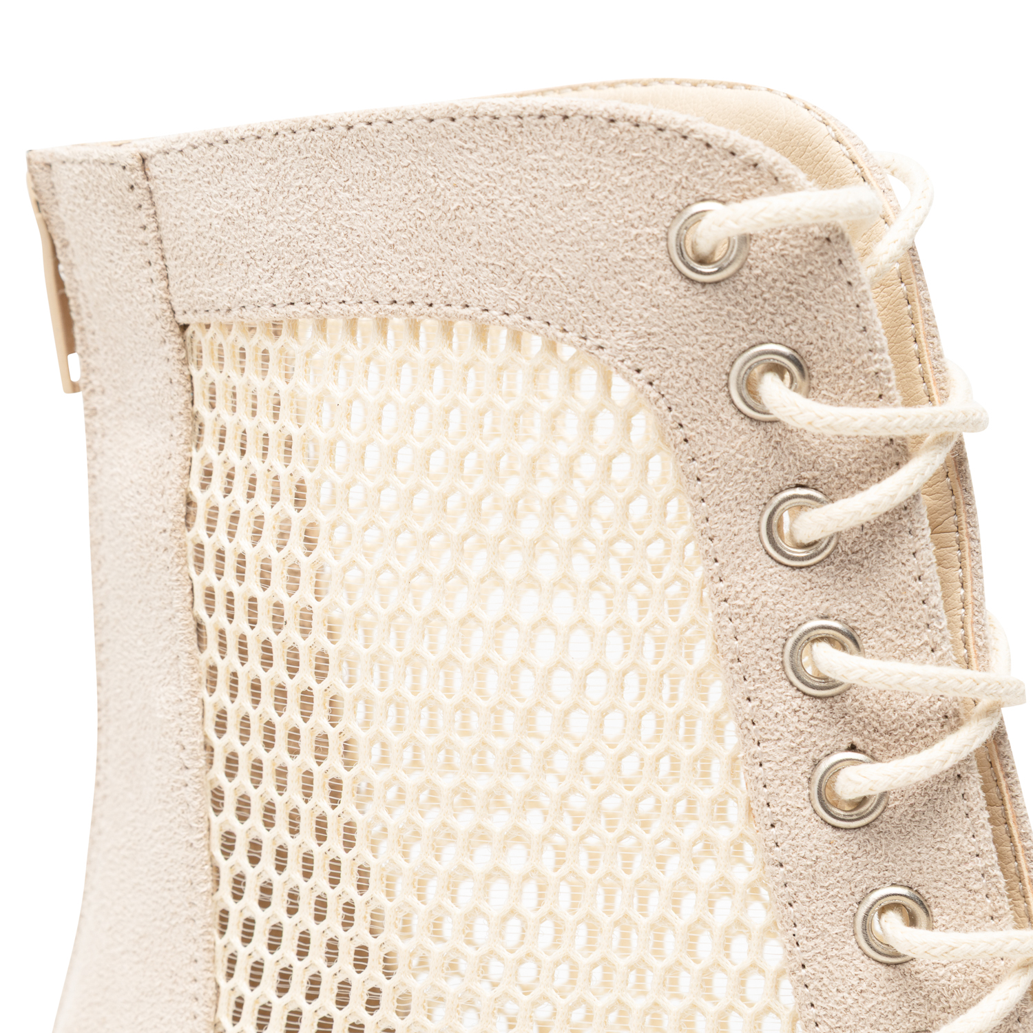 High Heel Dance Stiefel Beige