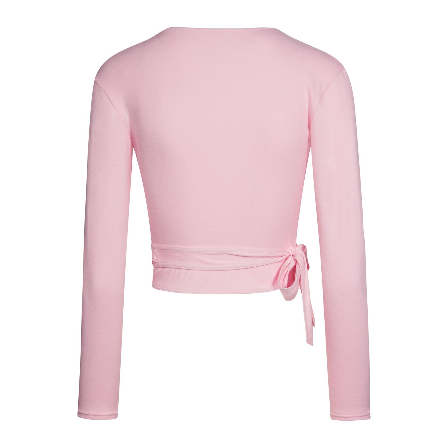 Damen und Kinder Wickeljacke pink