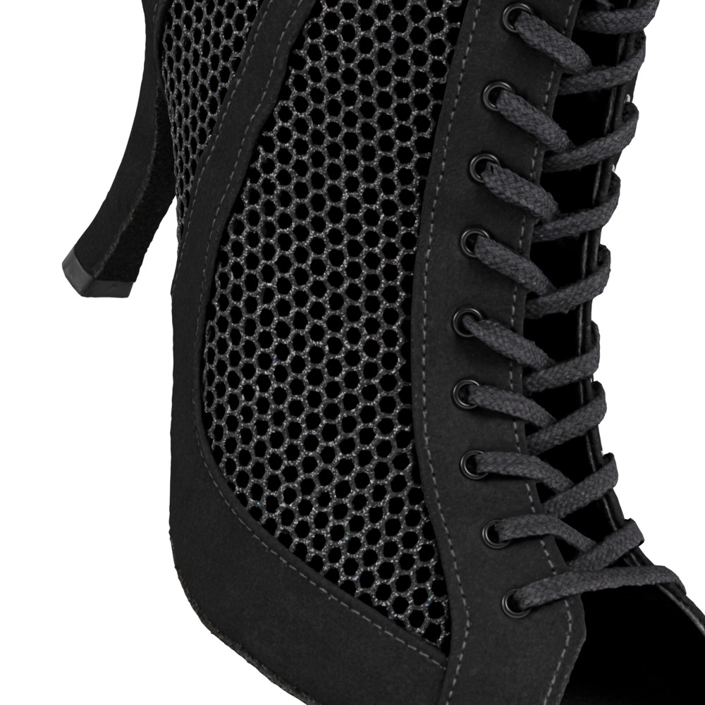 High Heel Dance Boot Schwarz