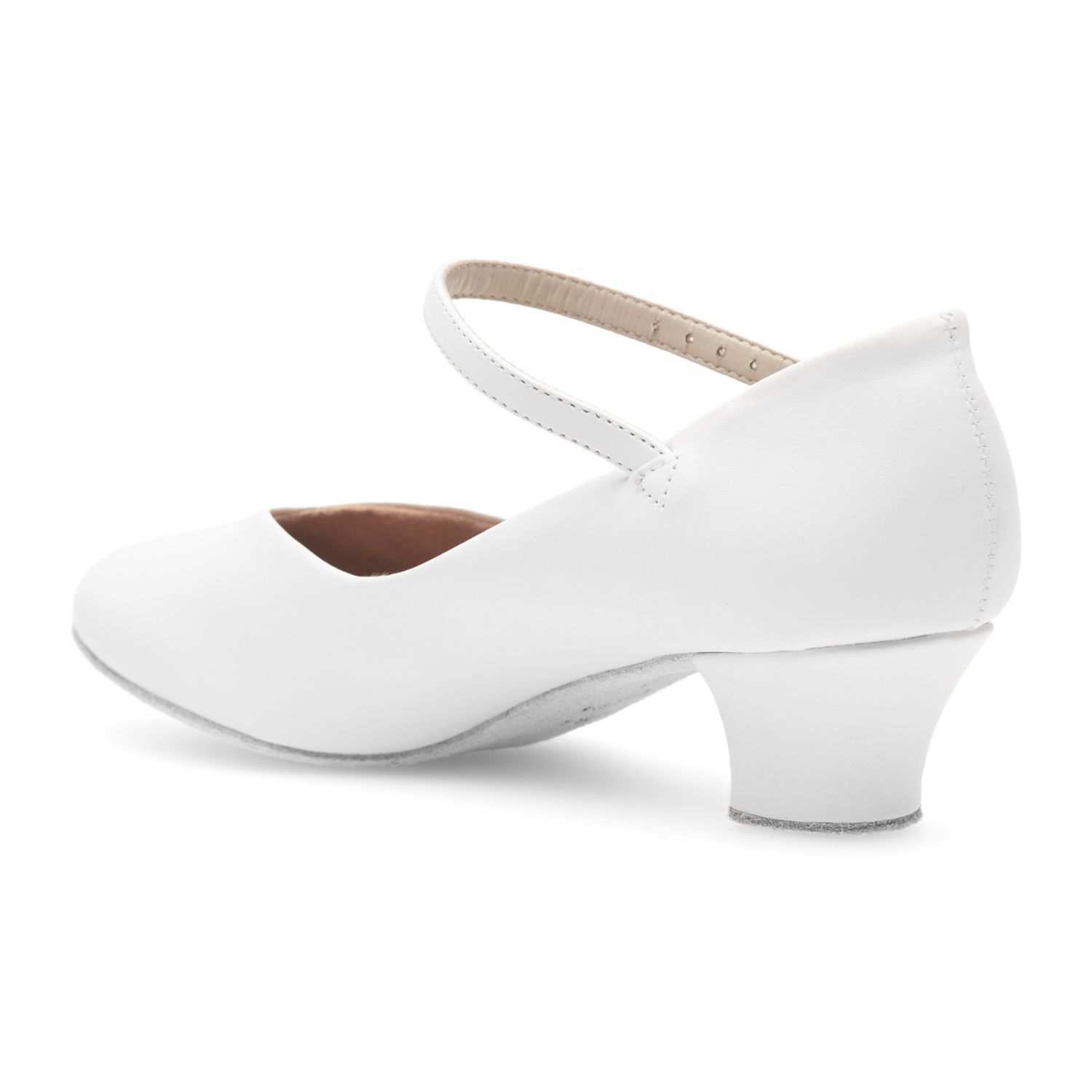 Damen Charakterschuhe Weiß