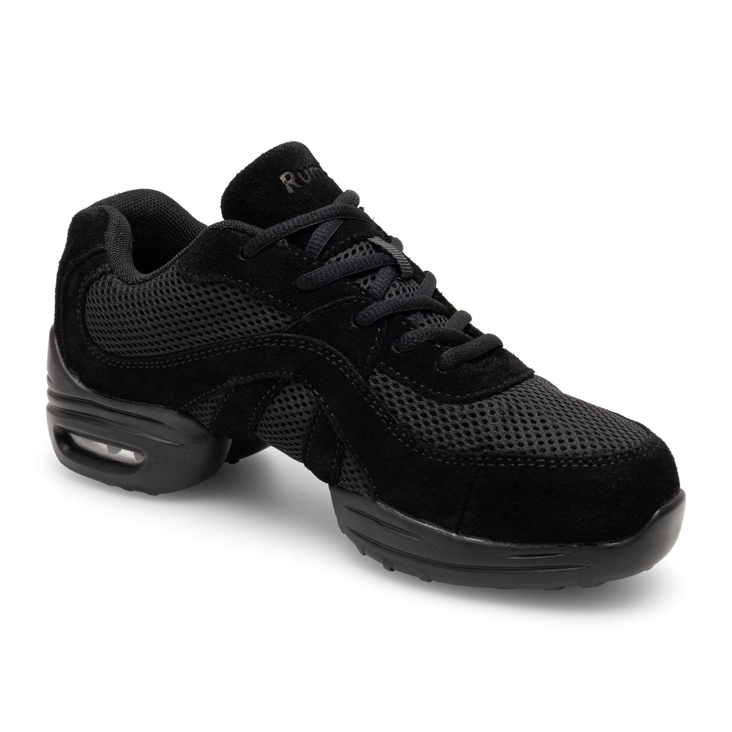 Tanzsneaker Luftpolster Schwarz