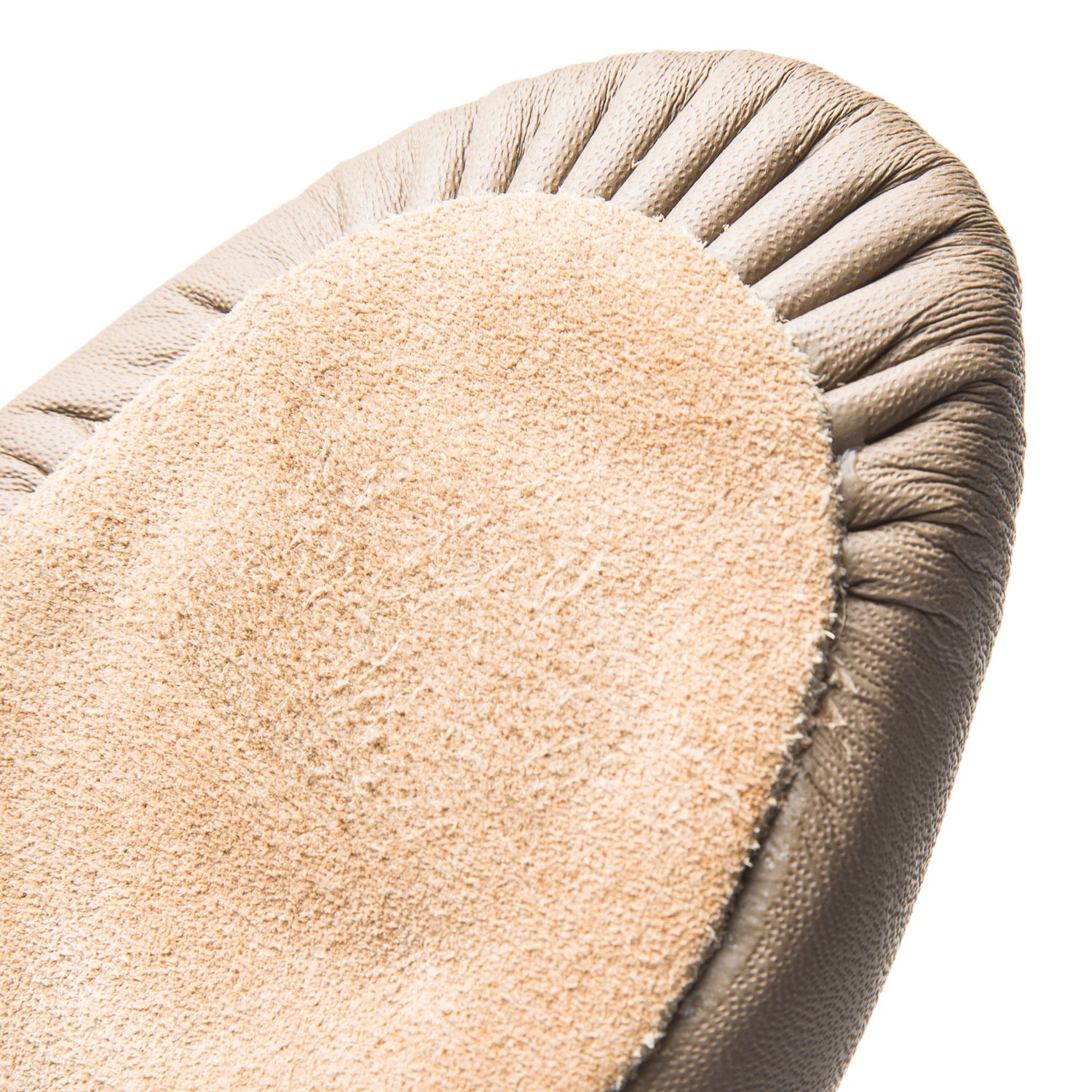 Jazzschuhe Basic I aus Leder mit geteilter Chromledersohle tan