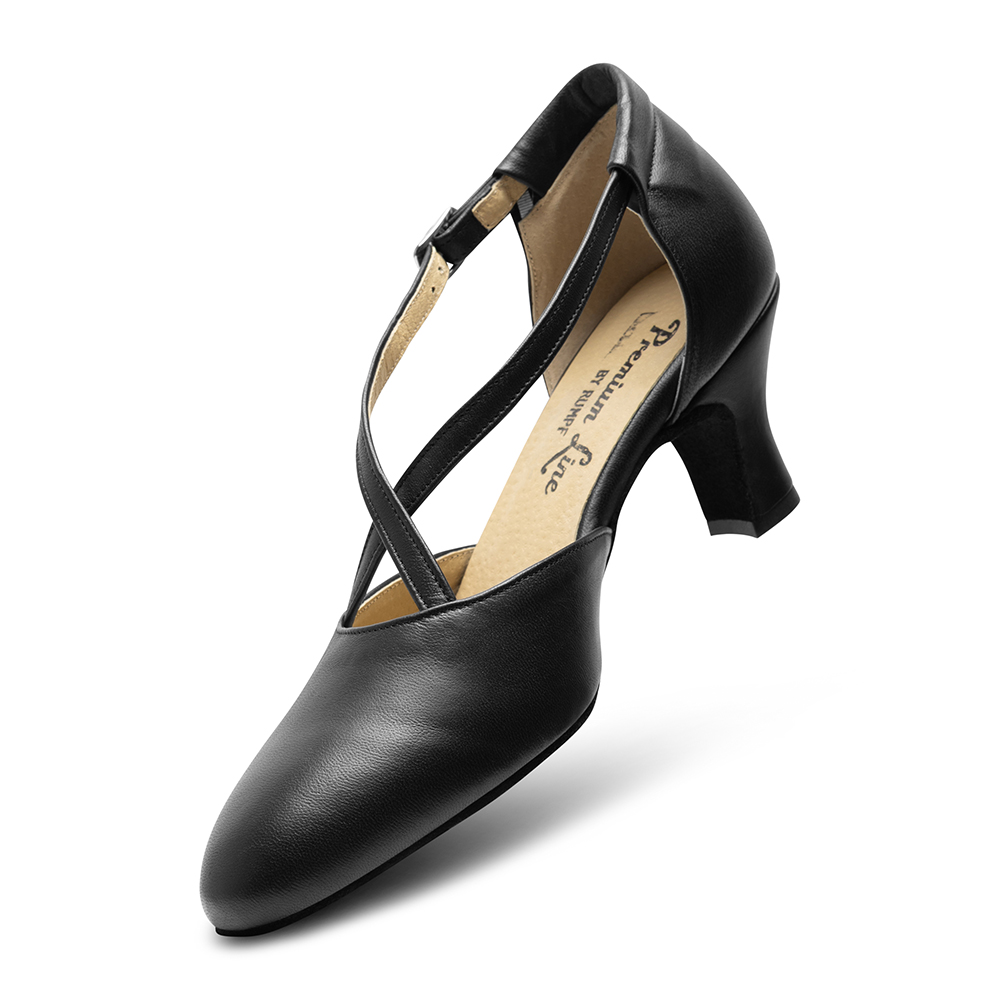 Soho Damen Tanzschuh mit 5 cm Absatz 9439 Damentanzschuh Schwarz