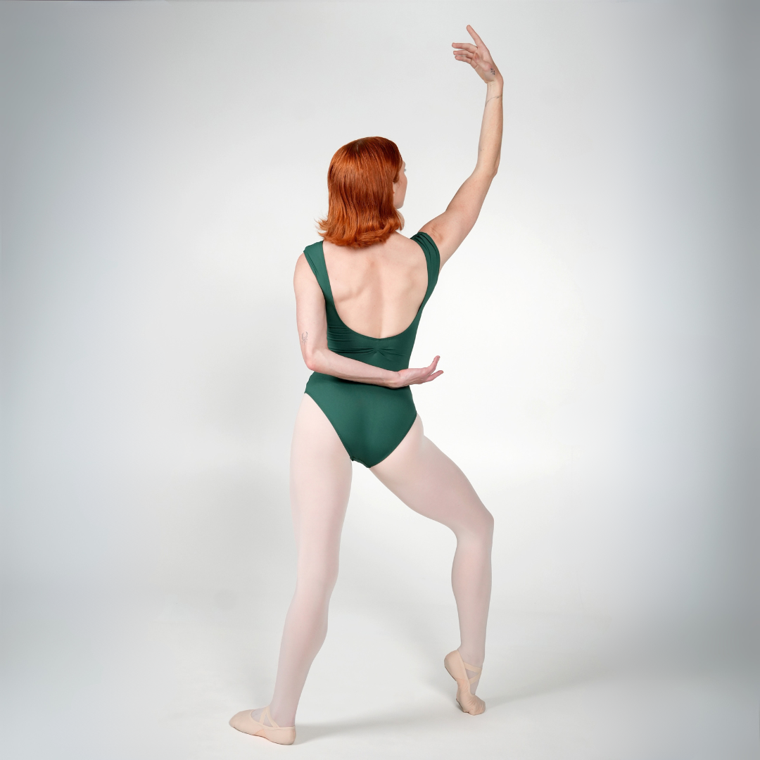 Balletttrikot mit kurzen Ärmeln R3117