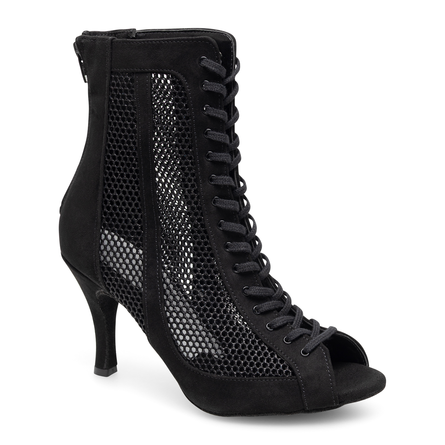 High Heel Dance Boot Schwarz