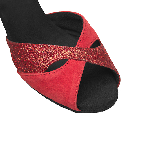 Damentanzschuhe Premium Rot