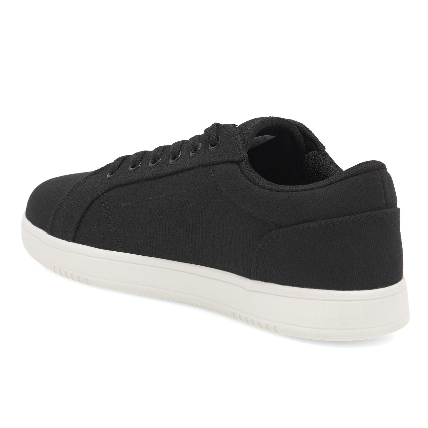 Tanzsneaker schwarz mit weißer Sohle 
