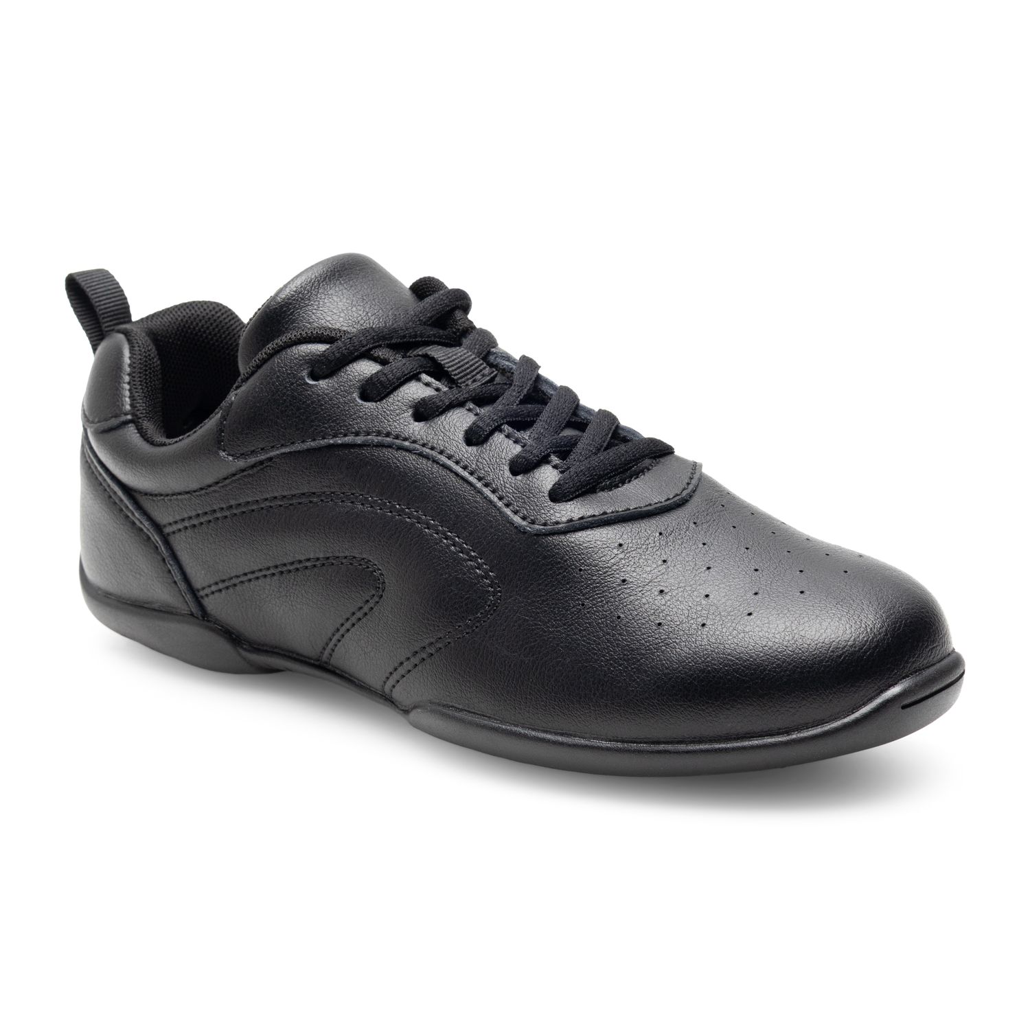 Tanz Sneaker mit durchgehender Sohle Schwarz