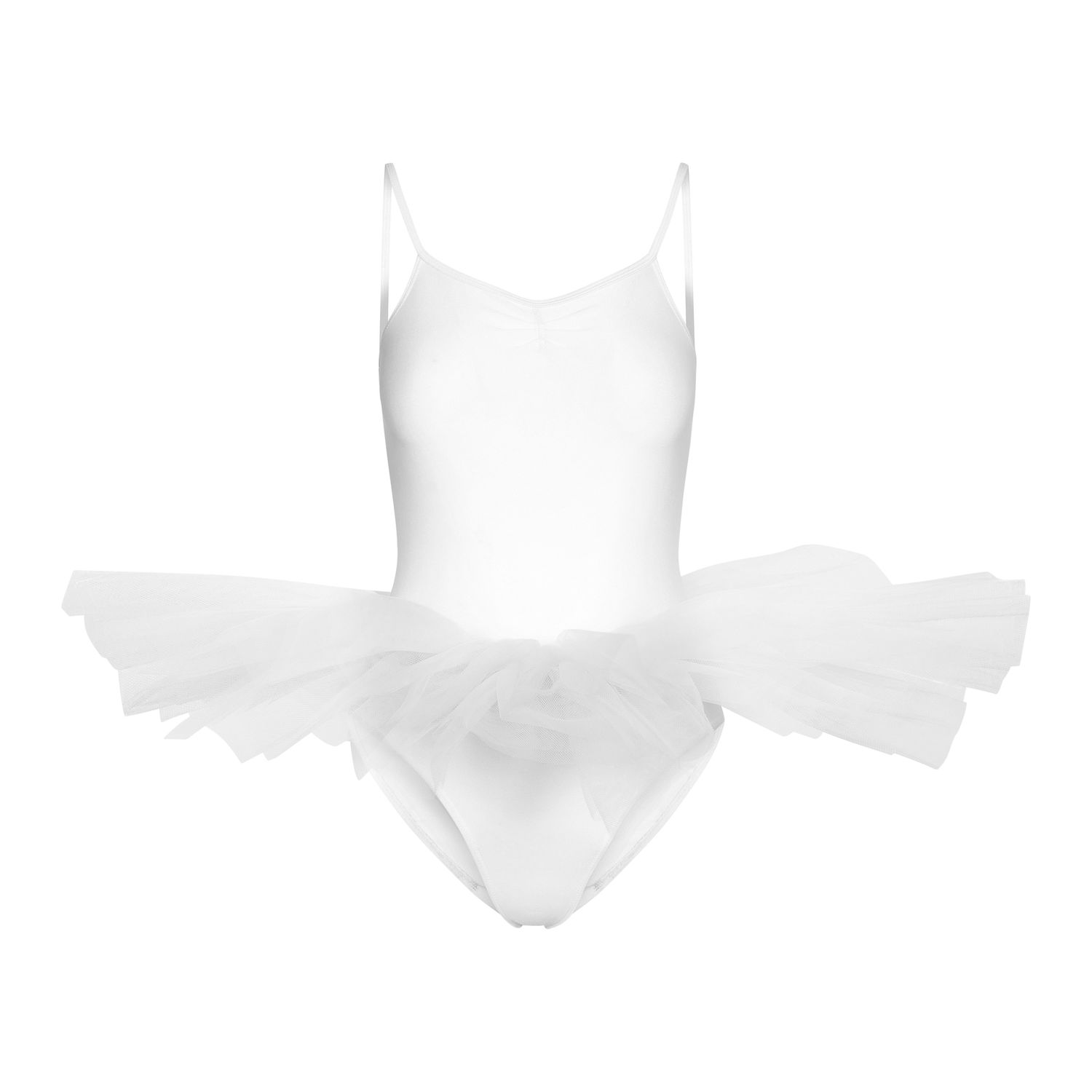 Damen und Kinder Tutu mit Trikot Weiß