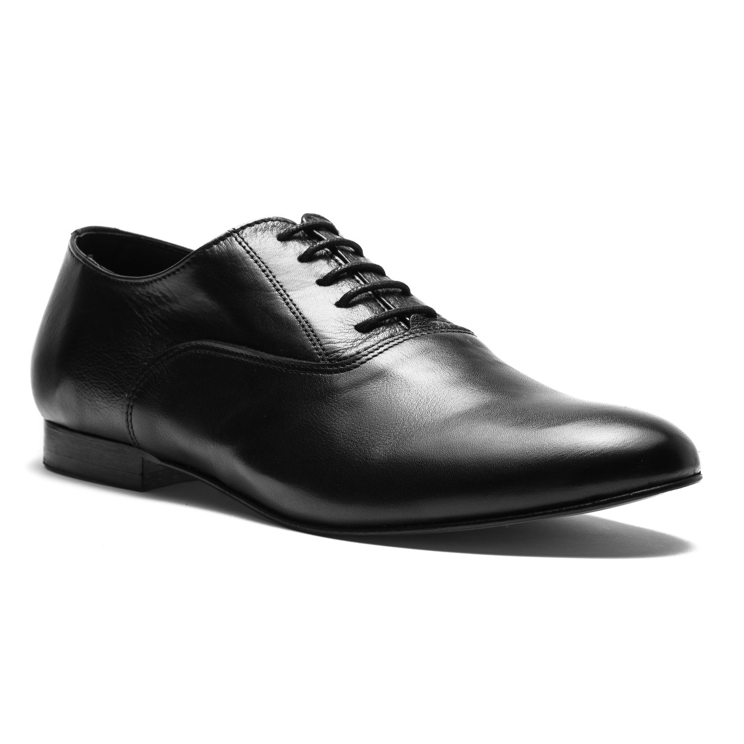 Mario Herrentanzschuhe Oxford Schnürung Schwarz