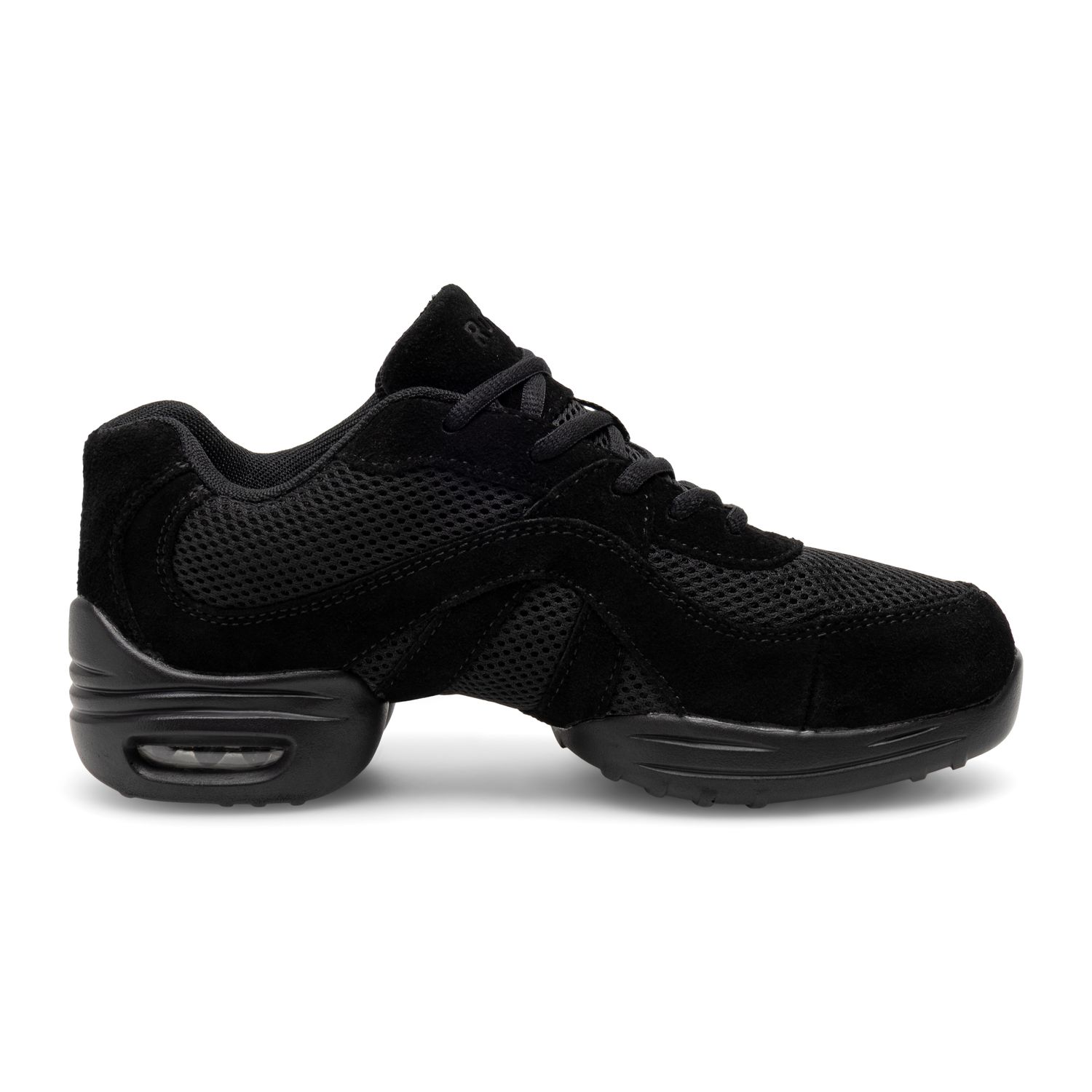Tanzsneaker Luftpolster Schwarz