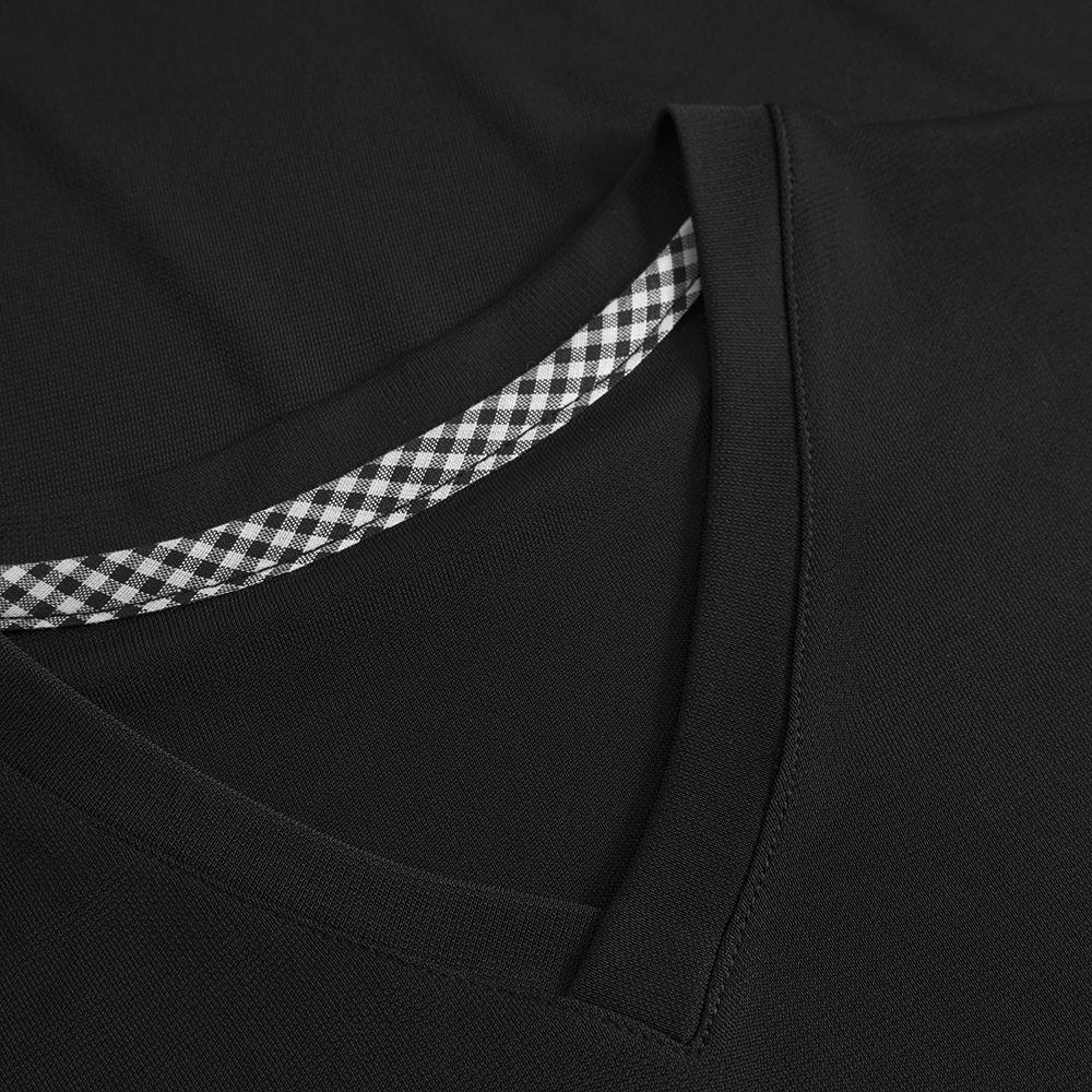 Herren Tanz Shirt mit V-Ausschnitt RU5802