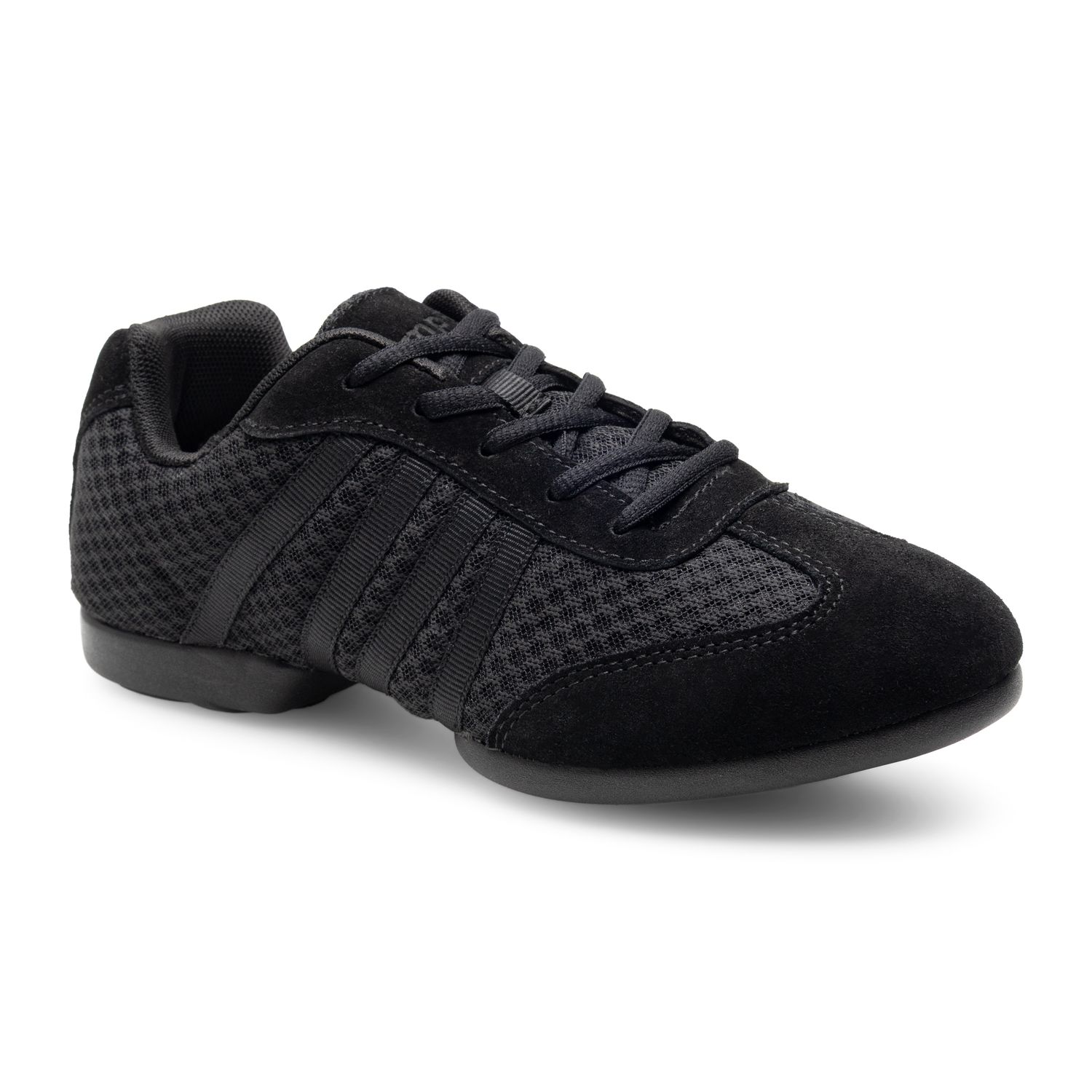 Sneaker mit geteilte PU-Sohle Schwarz