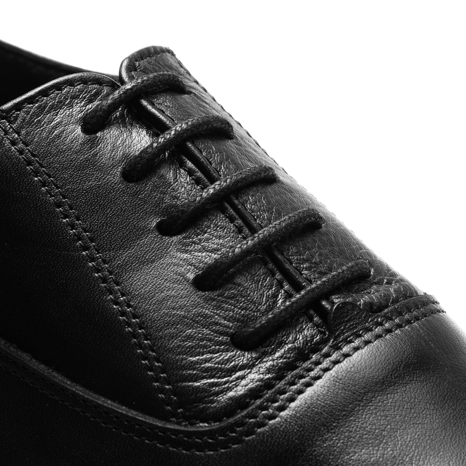 Mario Herrentanzschuhe Oxford Schnürung Schwarz