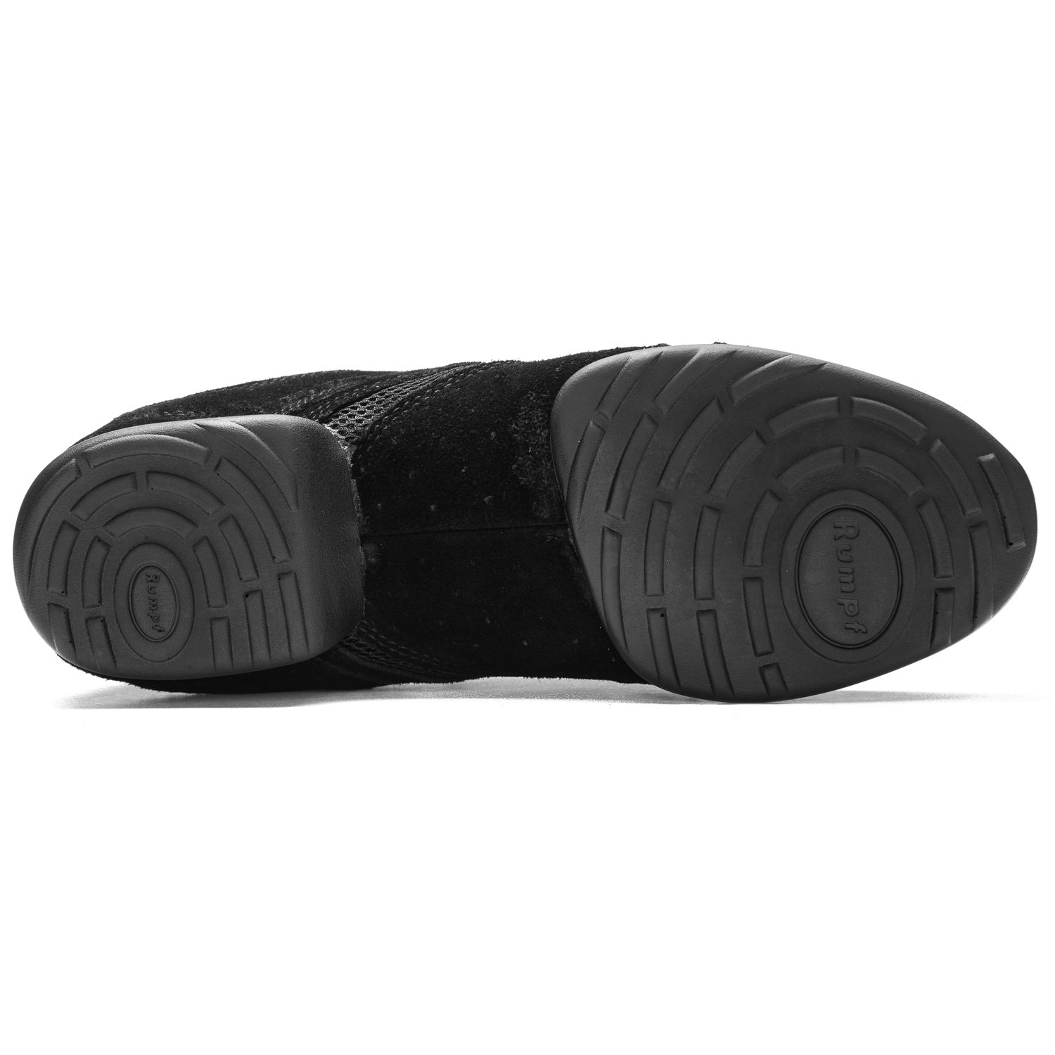 Tanzsneaker Nero geteilte Sohle schwarz