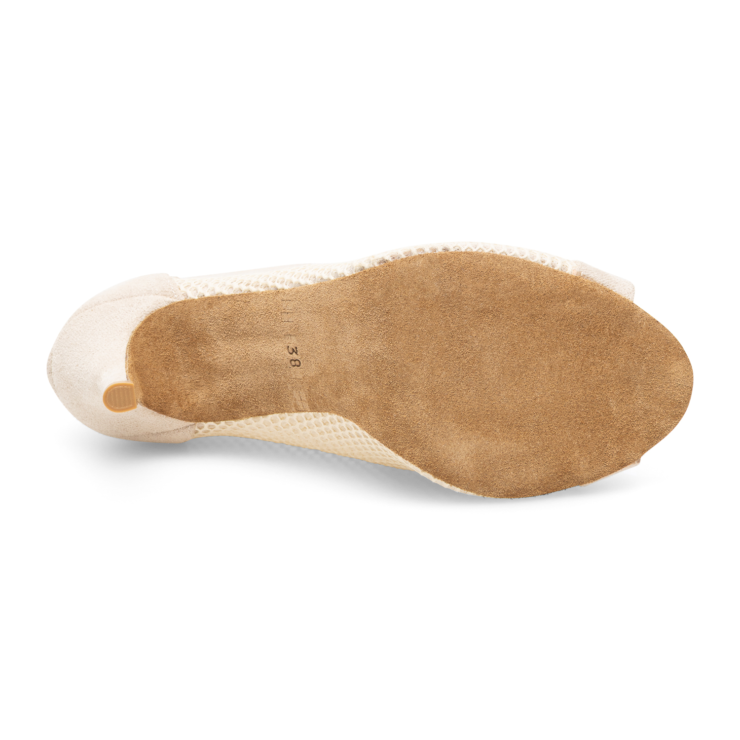 High Heel Dance Stiefel Beige