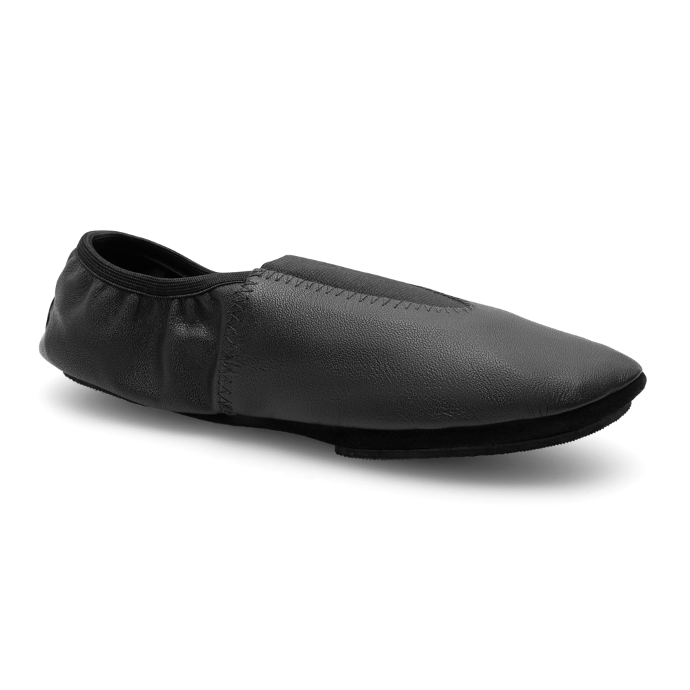 Gymnastik Schuhe aus Leder mit durchgehender Chromledersohle GY10